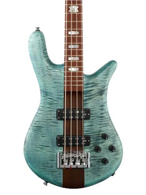Spector Euro 4 RST Bass Guitar with Bag Turquoise Tide Matte